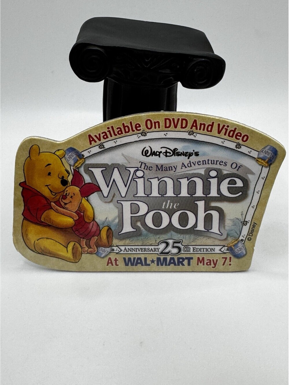 The Many Adventures Of Winnie The Pooh Vintage Pin Back - Walmart Promo